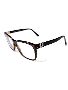 Versace 3243 Tortoise Square Eyeglasses Frame 55-17 145